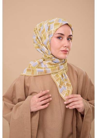 Silk Home Yaz Esintisi Eşarp 150001-05 Butter Yellow, Bebe Mavi, Limon Sarı, Yeşil