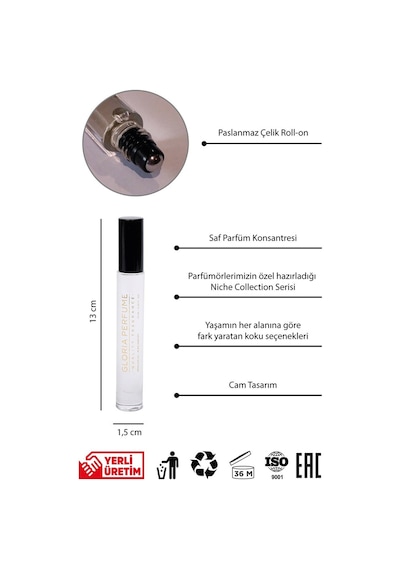 Gloria Perfume Molecul 09.90 Unisex Parfüm EDP 10 ML