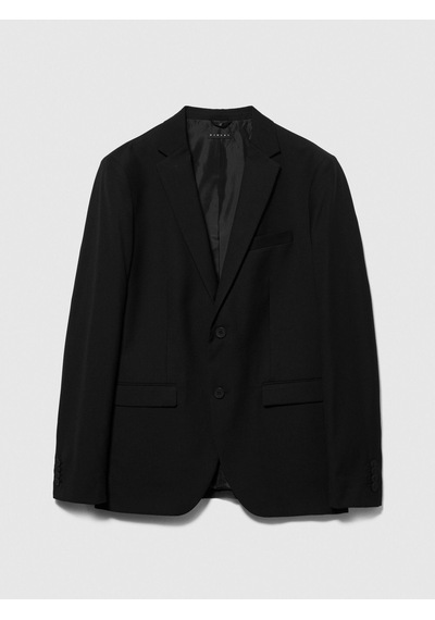 Sisley Poliviskoz Slim Fit Ceket Erkek Siyah Ceket - 323a2kı352y89
