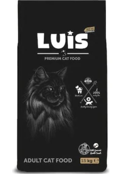 Luis Kuzu Etli Yetişkin Kedi Maması 15 KG