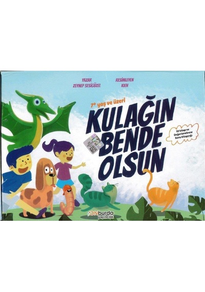 Kulağın Bende Olsun 7 Yaş ve Üzeri 10 Kitap Okuma Seti - Onburda