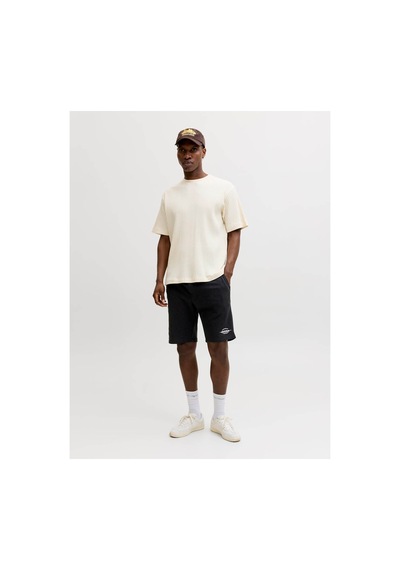 Jack & Jones Jpstgordon Sweat Bermuda Şort 12292136 siyah