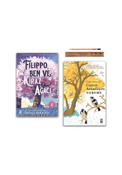 Genç Timaş Filippo Ben ve Kiraz Ağacı - Canım Arkadaşım Set 2 Kitap