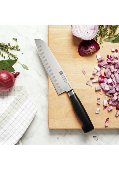 Zwilling Four Starsantoku Bıçağı, 18 Cm, Oluklu Kenar Diğer
