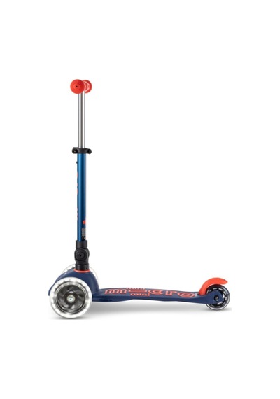 Mini Micro Deluxe Foldable Led Navy Blue Çocuk Scooter Mcr.mmd196 Çok Renkli