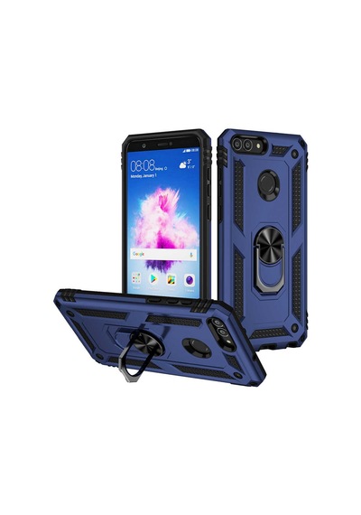 Zore Huawei P Smart Kılıf Msra Vega Kapak - Mavi Mavi