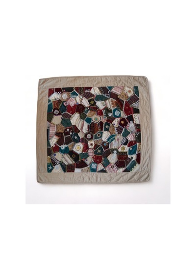 Patchwork Çılgın Koltuk Örtüsü Çok Renkli