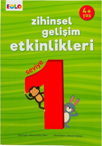 Eolo Yayınları 4+ Yaş Zihinsel Gelişim Etkinlikleri – Seviye 1