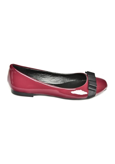 Fox Shoes S726019508 Bordo Rugan Kadın Babet Bordo