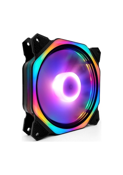 Concord C 894 Rgb Gökkuşağı Renkli 12Cm Soğutucu Pc Kasa Fanı