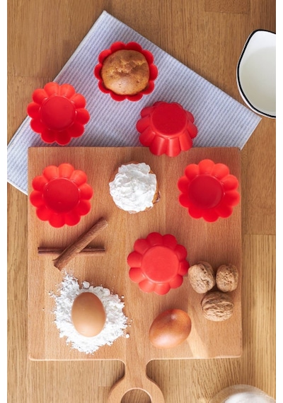 Karaca  6'lı Silikon Muffin Kalıbı