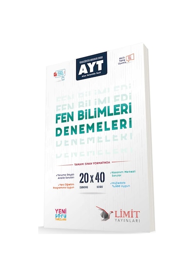 Limit Ayt Fen Bilimleri 20 Li Denemeleri 2024