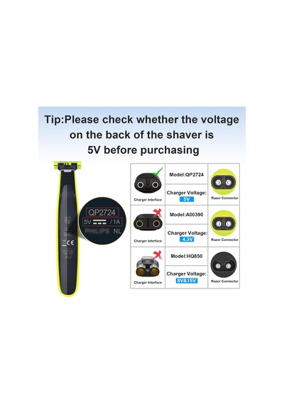 Braun Serisi 7 9 3 5 1 Vb. İçin Evrensel Tıraş Makinesi Usb Şarj Kablosu Elektrikli Tıraş Makinesi Epilatör Saç Kesme Makineleri 5v Yedek Güç Adaptörü Kablosu