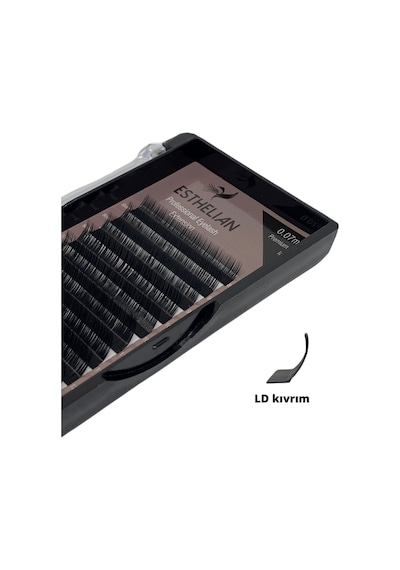 Esthelian İpek Kirpik LD Kıvrım 0.07 MM Mix Boy