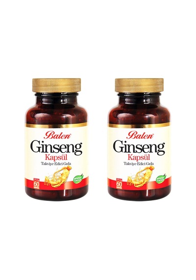 Balen Kırmızı Gınseng 375 Mg 60 Kapsül 2 Adet