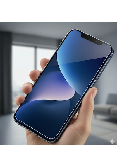 Apple iPhone 15 Pro Uyumlu Hayalet Cam Ekran Koruyucu Uygulamalı Aparatlı Esd Anti-statik Cam 9h Ultra