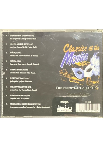 Plak Değildir Cd Dir Cd Classics At The Movies Cd
