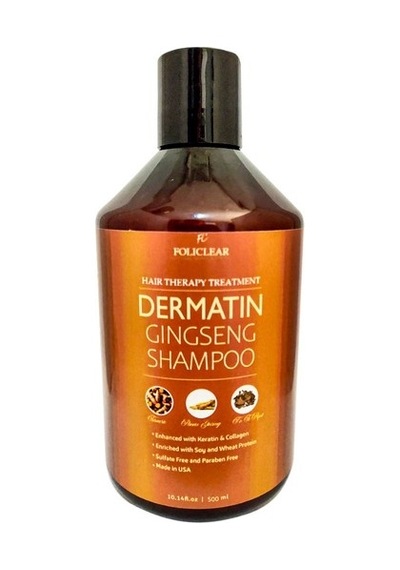 Policlear Dermatin Shampoo Ginsengli Bakım Şampuanı 500 M+ Jel Kuru
