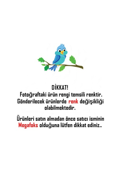 Megafoks Boncuklu Kare Kuş Salıncağı