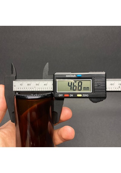 100ml Kahverengi Cam Damlalıklı Şişe , Siyah Plastik Kapak , 100c