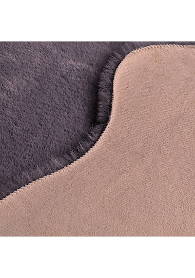 Soft Peluş Re x  Tavşanı Postu Antrasit