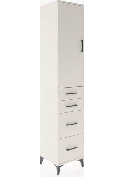 Hyperion Dolap 3 Raflı 4 Çekmeceli Tek Kapaklı 44x44x221 Aytaşı-aytaşı Aytası Hyperion Dolap 3 Raflı 4 Çekmeceli Tek Kapaklı 44x44x221 Aytaşı-aytaşı Aytası