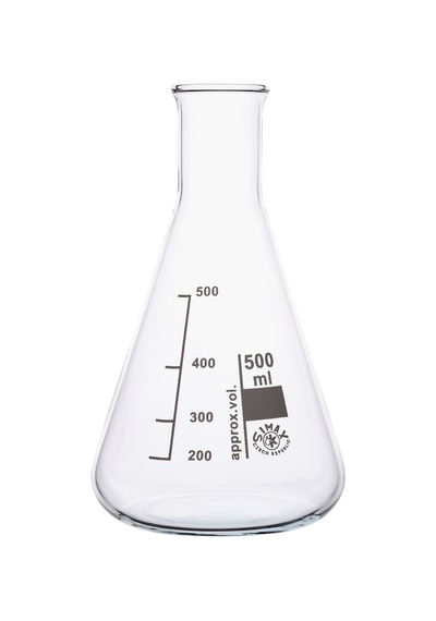 Simax Cam Erlen 500 ML Erlenmeyer Flask Dar Boyunlu