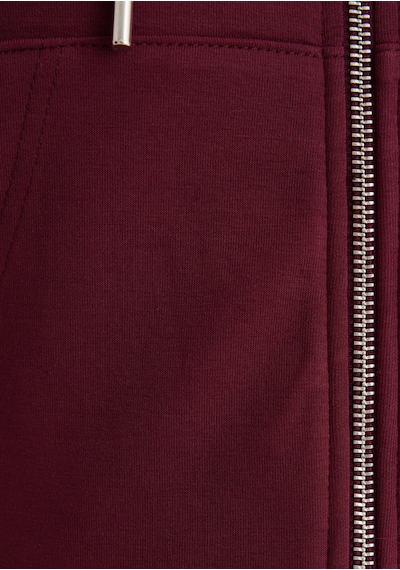 Mavi - Kapüşonlu Bordo İnterlok Sweatshirt 1s10424-70394 Bordo