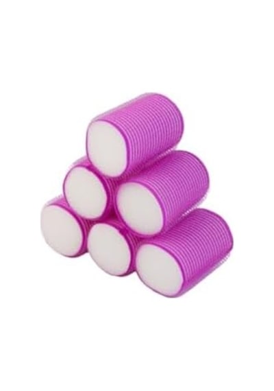 40x63 Mm 6lı Cırtlı Süngerli Bigudi - 60