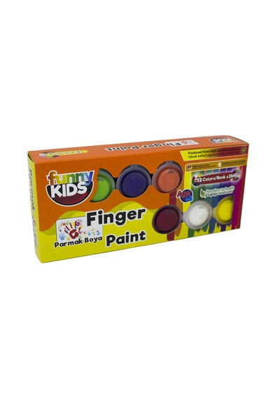 Funny Kids Parmak Boyası Seti 12x25 ML