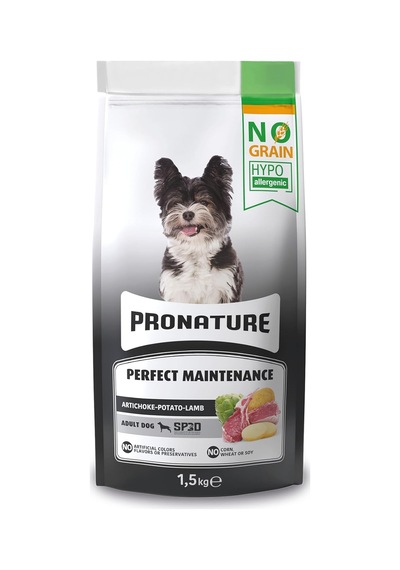 Hypo-allergenic Tahılsız Yetişkin Köpek Maması Kuzu, Enginar Ve Patatesli 1,5 Kg
