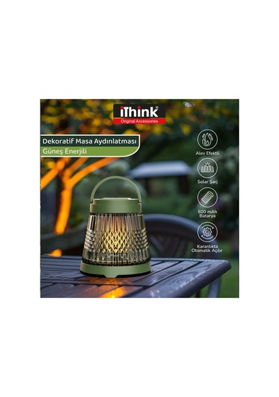 I'think Güneş Enerjili Masa Aydınlatması Lc-150 - 6 Adet Tarı