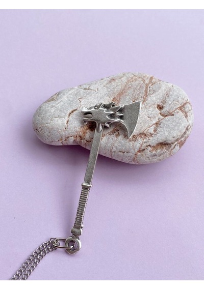 Paytak Moda Kurukafa Skull Kurt Balta Zincir Kolye Pytkznkly66