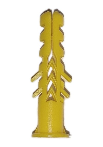 8 Mm Plastik Sarı Renkli Dübel 50 Adet