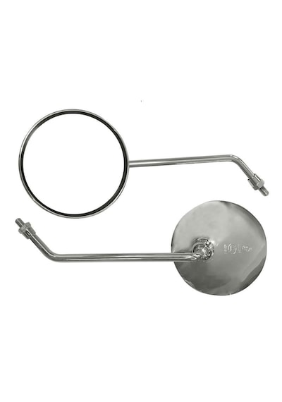 Ebike/scooter/motor Yuvarlak Nikel Ayna Tk 8mm Bağlantılı