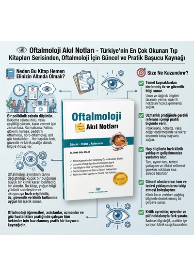 Oftalmoloji Akıl Notları Güncel 2. Baskı