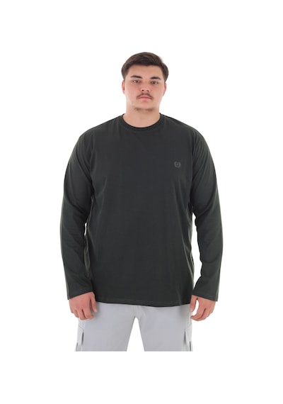 Erkek 115-155 Kilo Arası İçin Uygun Uzun Kol Bisiklet Yaka Mevsimlik Düz Renk İnce Sweatshirt Haki Erkek 115-155 Kilo Arası İçin Uygun Uzun Kol Bisiklet Yaka Mevsimlik Düz Renk İnce Sweatshirt Haki