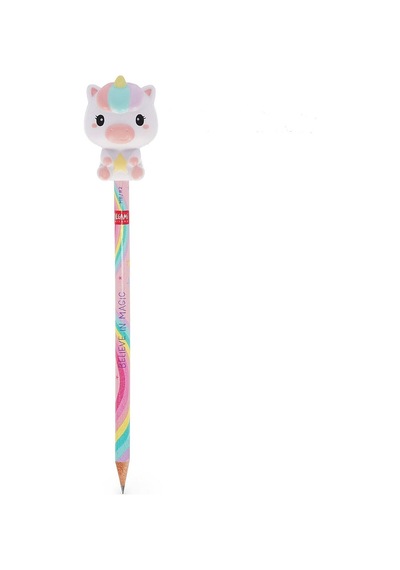 Legami Squeezies - Squıshy Figürlü Kurşun Kalem - Tek Boynuzlu At Psq0004 Diğer