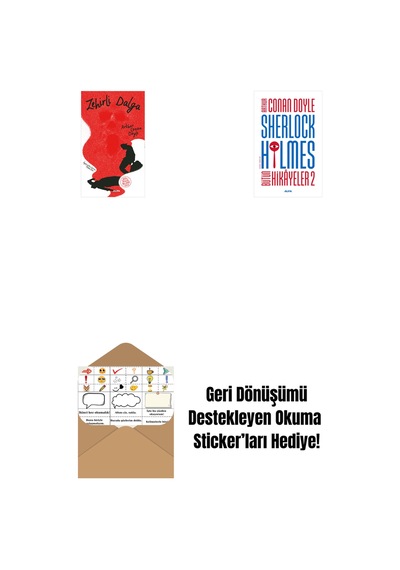 Zehirli Dalga + Sherlock Holmes - Bütün Hikayeler 2 + Okuma Sticker'ları