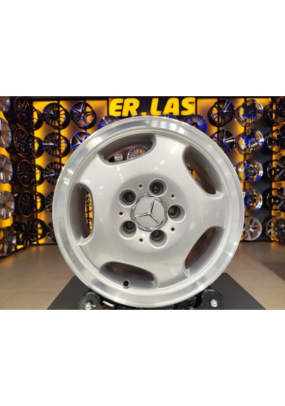 4 Adet Mercedes  6.5 15 5 112 Et37 66.6 Sılver Jant Revize Edilmiş Takım