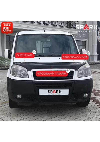 Fiat Doblo 2006-2010 Yıl Aralığı Uyumlu Kaput Rüzgarlığı 3mm