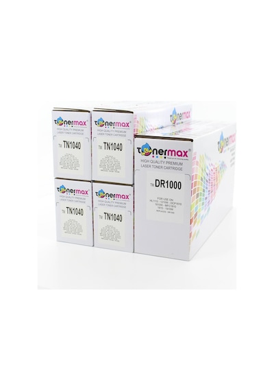 Tonermax Brother Tn-1040 / Dr-1040 Uyumlu Toner Ve Drum Ünitesi Seti