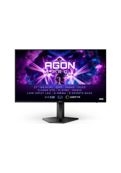 Aoc Agon Pro AG276QZD 27" 0.03 MS 240 HZ QHD OLED Monitör
