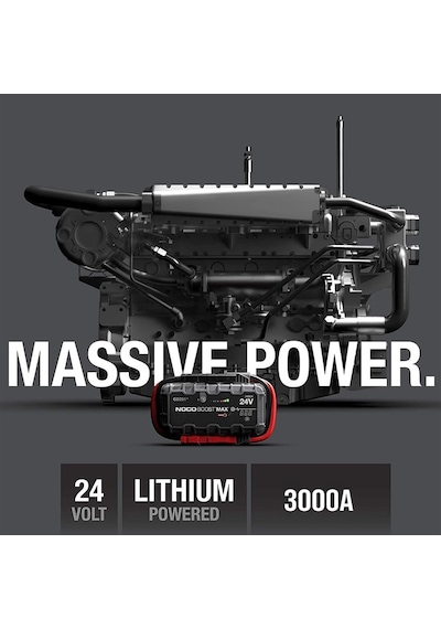 Noco Genius Gb251 24V 3000Amp Ultrasafe Lityum Akü Takviye +    Powe
