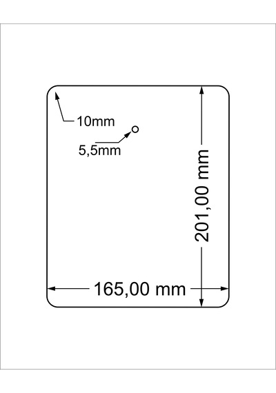 Thisrock 16,5x20,1cm Ahşap Tablo 1