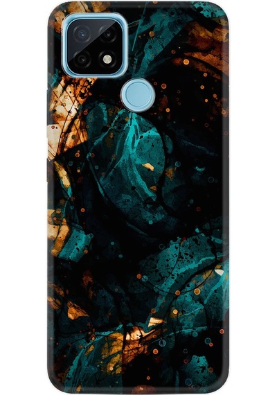 Realme C25 Kılıf Desenli Karmaşa 1625
