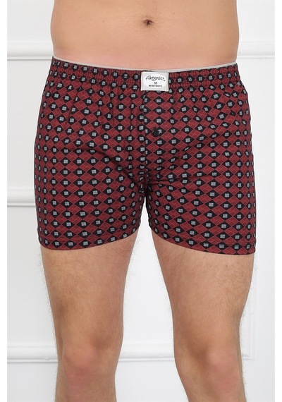 Akbeniz Erkek Penye Boxer 40083-Kiremit