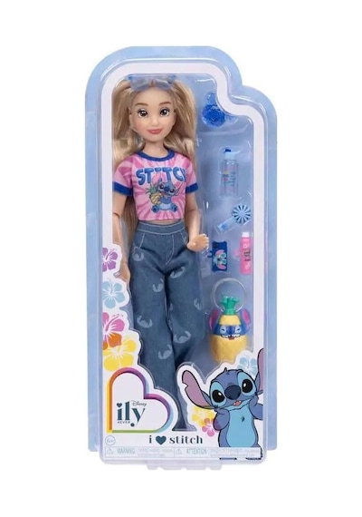 Jkıly24126 Disney İly 4ever Stitch Temalı Bebek Ve Aksesuarları