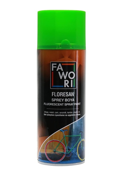 Floresan Yeşil Sprey Boya Ral6018 400ml Diğer