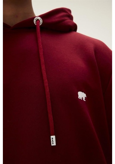 Bad Bear 22.02.12.034-c65 Long Story Erkek Sweatshirt Bordo